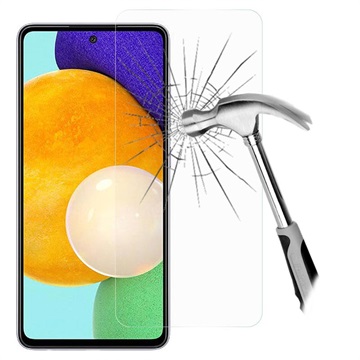 Samsung Galaxy A73 5G Screenprotector van gehard glas 9H Doorzichtig