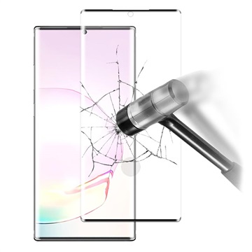 Samsung Galaxy Note20 Ultra Screenprotector van gehard glas Zwart