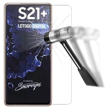 Samsung Galaxy S21+ 5G Screenprotector van gehard glas Doorzichtig