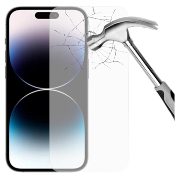 iPhone 14 Pro Tempered Glass Screenprotector Doorzichtig