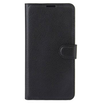 Nokia 3 Textured Wallet Case Zwart
