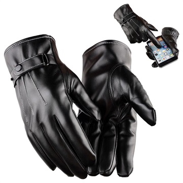 Handschoenen TouchScreen S/M Zwart