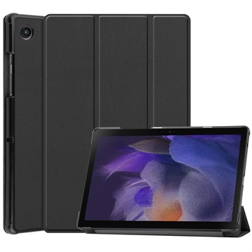 Tri-Fold Series Samsung Galaxy Tab A8 10.5 (2021) Folio Case Zwart