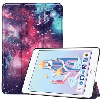 Tri-Fold Series iPad Mini (2019) Smart Folio Hoesje Sterrenstelsel