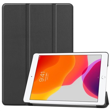 Tri-Fold Series iPad 10.2 Smart Folio Case Zwart