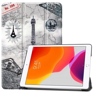 Tri-Fold Series iPad 10.2 Smart Folio Case Eiffeltoren
