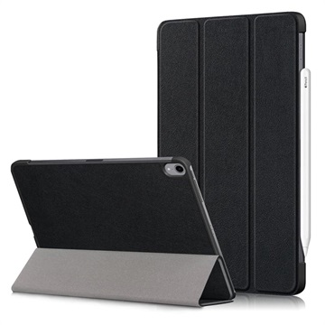 Tri-Fold Series iPad Air (2020) Smart Folio Case Zwart