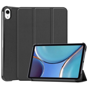 Tri-Fold Series iPad Mini (2021) Smart Folio Case Zwart
