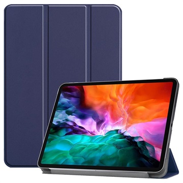 Tri-Fold Series iPad Pro 12.9 (2021) Smart Folio Case Blauw
