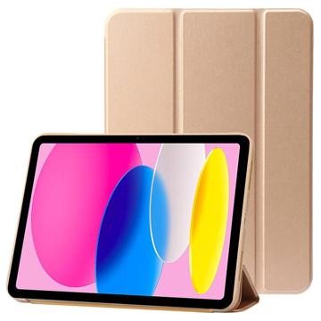Tri-Fold Series iPad (2022) Smart Folio Case Goud