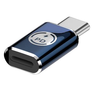 U2-058-LT019 480Mbps USB-C Male naar iP Female Converter Adapter met hoge snelheid voor iPhone Type-