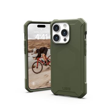 iPhone 15 Pro UAG Essential Armor Hoesje met MagSafe Olijfgroen