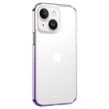Usams US-BH813 Gradient iPhone 14 Plus Hybrid Case Paars