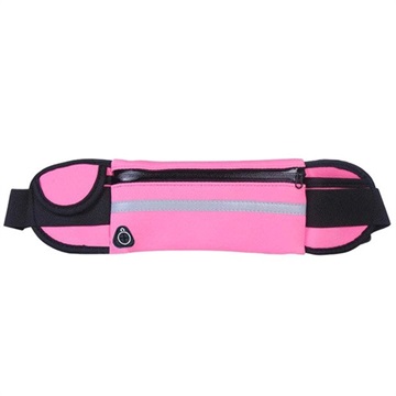 Ultimate Waterbestendig Sport Riem Met Fleshouder Hot Pink huismerk kopen in de aanbieding