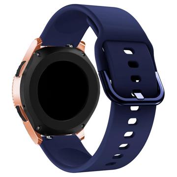 Universele Smartwatch Siliconen Band 20mm Marineblauw