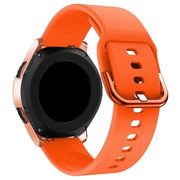 Universele Smartwatch Siliconen Band 20mm Oranje