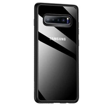 Usams Mant Samsung Galaxy S10 Hybrid Case Zwart Doorzichtig huismerk kopen in de aanbieding