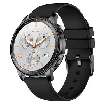 V65 1,32-inch AMOLED Touch Screen Smart horloge hartslagmeter vrouwen sport armband, siliconen band 