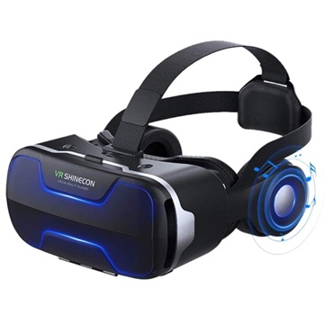 Shinecon G02ED Anti-Blue Ray VR Headset met ANC 4.7-6 Zwart