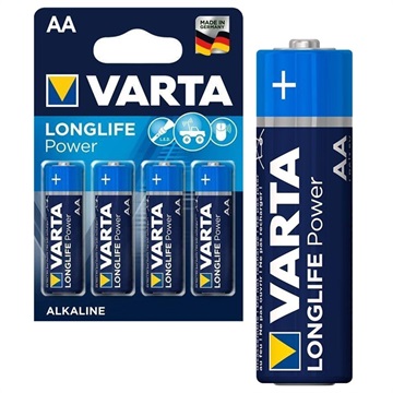 Varta Longlife Power Aa Batterij 4906110414 15V 1X4 huismerk kopen in de aanbieding