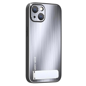 Very Nice Serie iPhone 14 Plus Hybrid Case Zilver