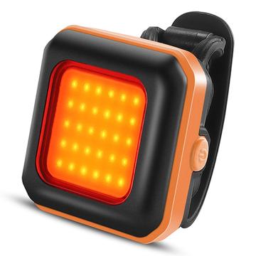 WEST BIKING YP0701418 Fiets Fietsen LED Licht Road MTB Fiets Veiligheidslamp Oranje Achterlicht-Rood