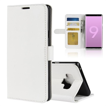 Samsung Galaxy Note9 Portemonnee Hoesje met Standaard Wit