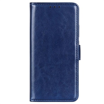 Samsung Galaxy S22 Ultra 5G Wallet Case met Magnetische Sluiting - Blauw