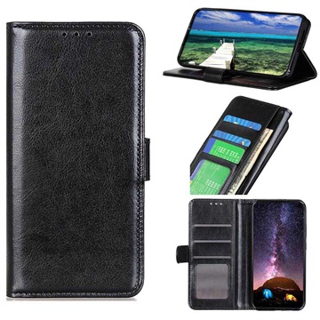 Vivo X80 Pro Wallet Case met Magnetische Sluiting Zwart