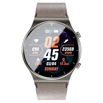 Waterdicht Bluetooth Sport Smart Horloge met Hartslag GT08 (Geopende verpakking Bevredigend) Grijs