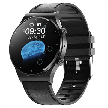 Waterdicht Smart Horloge met Hartslag GT16 Zwart