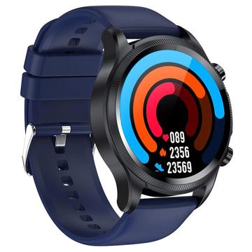 Waterbestendig Sports Smartwatch met ECG E400 TPU Band Blauw