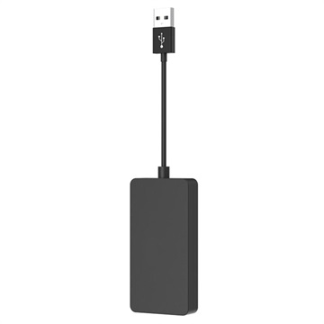 Bekabelde CarPlay-Android Auto USB-dongle (Geopende verpakking Bevredigend) Zwart