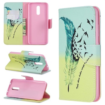 Wonder Series Nokia 32 Wallet Case Vogels huismerk kopen in de aanbieding