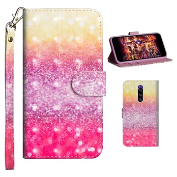 Wonder Series Sony Xperia 1 Wallet Case Colorful huismerk kopen in de aanbieding