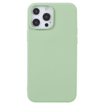 X-Level iPhone 14 Pro Vloeibaar Siliconen Hoesje Groen