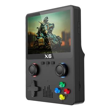 X6 HD 3,5-inch scherm Handheld Game Console Ingebouwde Video Games Machine met Dual Joystick Ontwerp