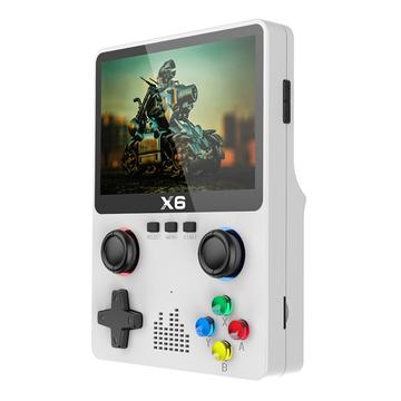 X6 HD 3,5-inch scherm Handheld Game Console Ingebouwde Video Games Machine met Dual Joystick Ontwerp