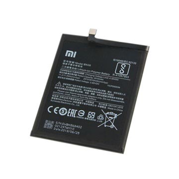 Xiaomi Mi A2 Batteri BN36 3010mAh