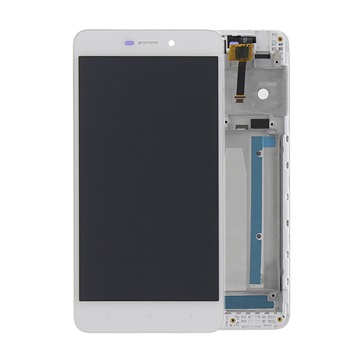 Xiaomi Redmi 4A Voorzijde Cover Lcd Display Wit huismerk kopen in de aanbieding