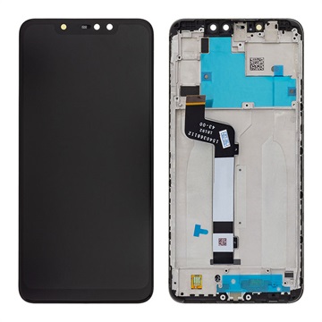 Xiaomi Redmi Note 6 Pro Voorzijde Cover & LCD Display Zwart