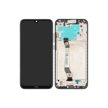 Xiaomi Redmi Note 8 Voorzijde Cover & LCD Display 5600050C3J00 Zwart