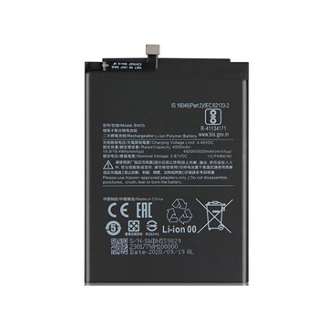 Xiaomi Redmi Note 9S Batterij BN55 5020mAh