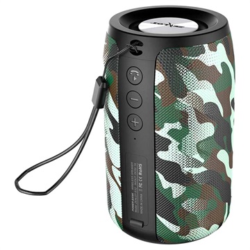 Zealot S32 Draagbare Waterbestendige Bluetooth Speaker 5W Groen Camouflage