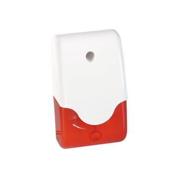 ABUS SG1681 Alarmsirene met flitslamp rood Geluidsniveau 100 dB- 1m