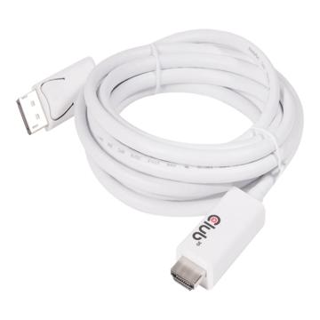 CLUB3D DisplayPort™ 1.2 Cable naar HDMI™ 2.0 Actieve Adapter M-M 3Meter