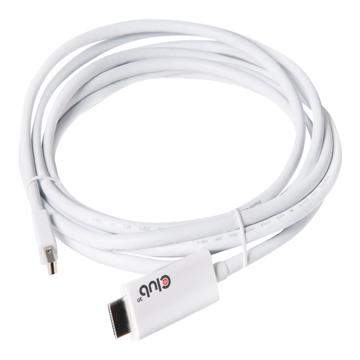 CLUB3D Mini DisplayPort™ 1.2 Kabel naar HDMI™ 2.0 Actieve Adapter M-M 3Meter-9.84 Feet