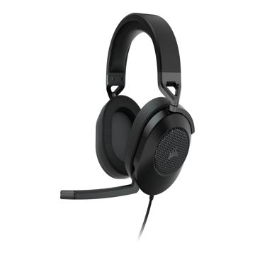 CORSAIR Gaming HS65 SURROUND Kabel Headset Zwart