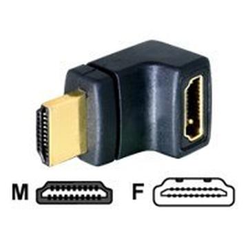 DeLOCK HDMI Stecker > HDMI Buchse 90 oben (65072)