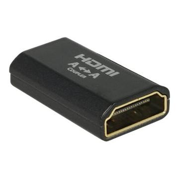 HDMI koppelstuk Zwart Delock